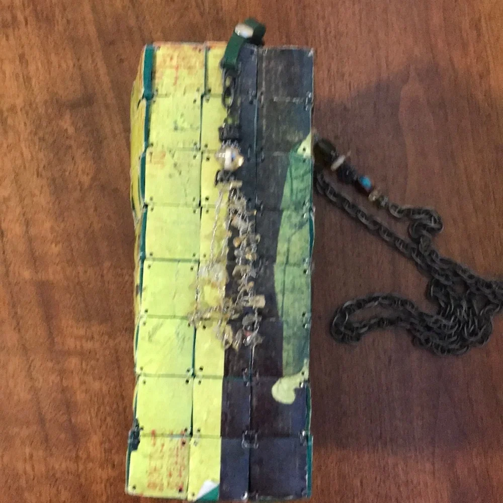 Uniquely Hand Painted Crossbody Bag